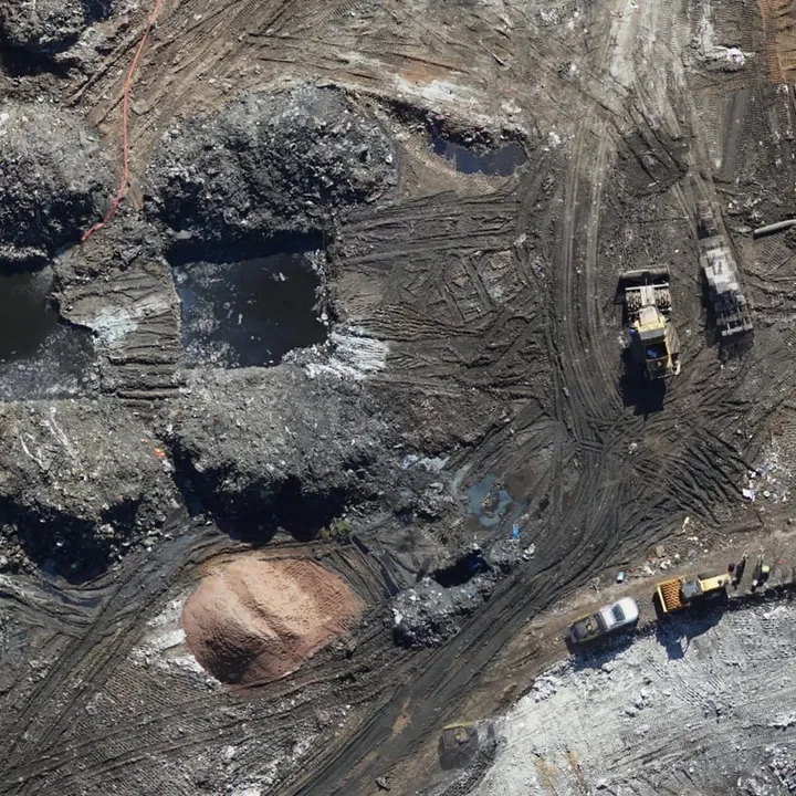 Orthophoto from drone