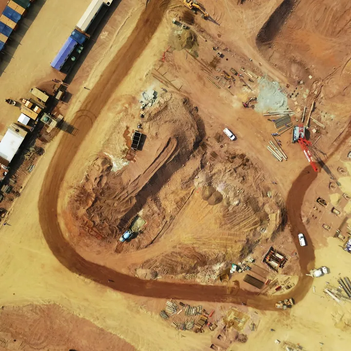Orthophoto from drone