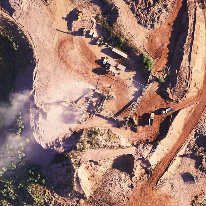 Orthophoto from drone