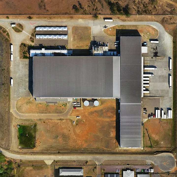 Orthophoto from drone